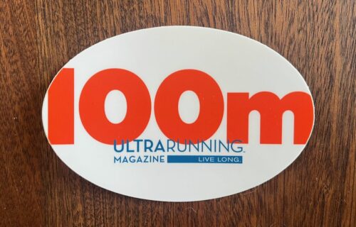 100 Mile Sticker