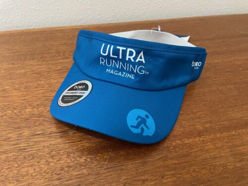 UltraRunning Magazine BOCO 360 Visor - Solid Blue