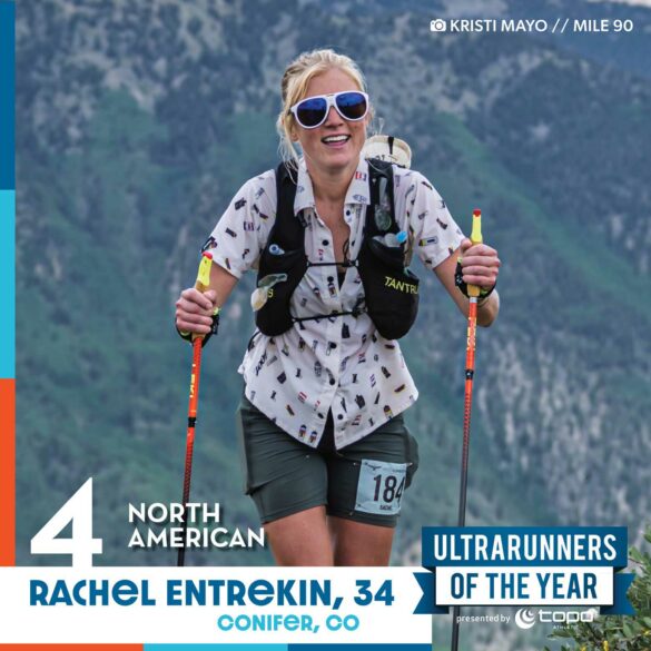 Rachel Entrekin named #4 2025 UltraRunner of the Year - Ultra Running ...